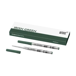 2 Ballpoint Refills, Irish Green - Medium