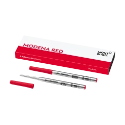 2 Ballpoint Refills, Modena Red - Medium