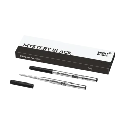 2 Ballpoint Refills, Mystery Black - Fine