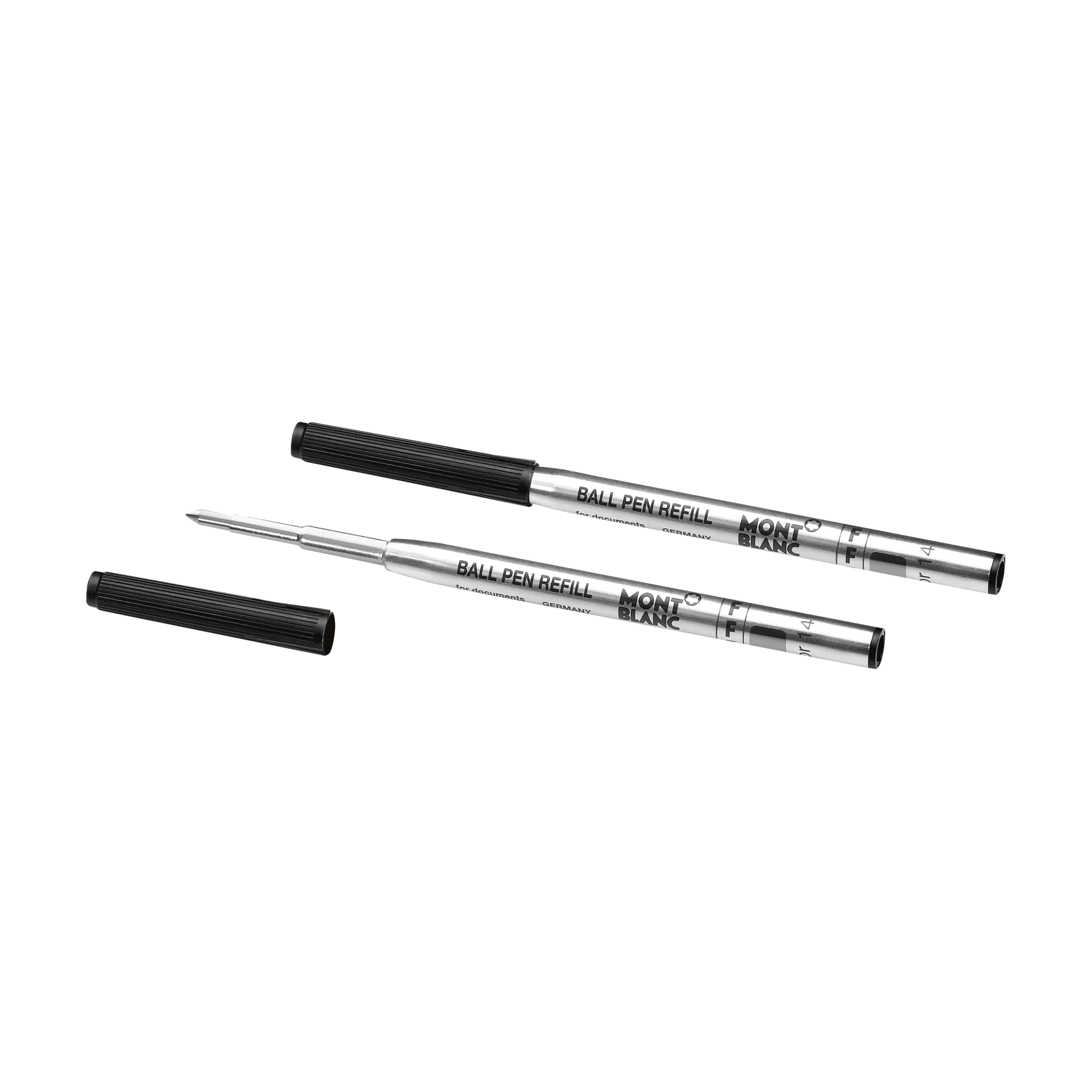2 Ballpoint Refills, Mystery Black - Fine
