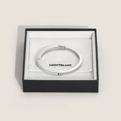 Bangle in Steel with Extreme Pattern