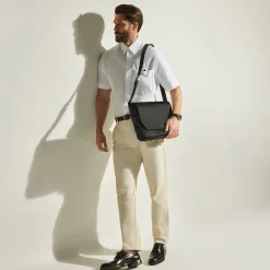 Belt Messenger Bag in Sartorial Leather