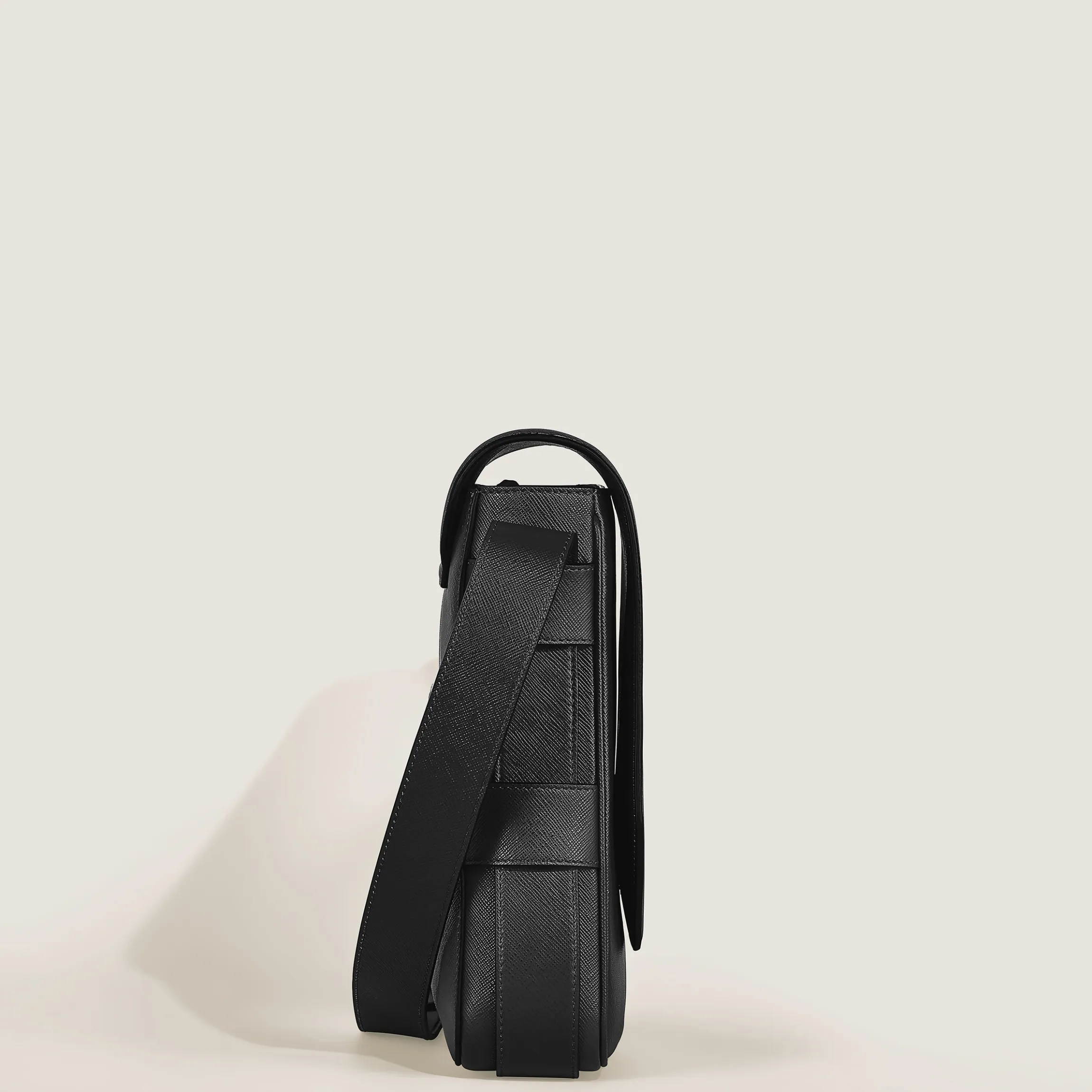 Belt Messenger Bag in Sartorial Leather