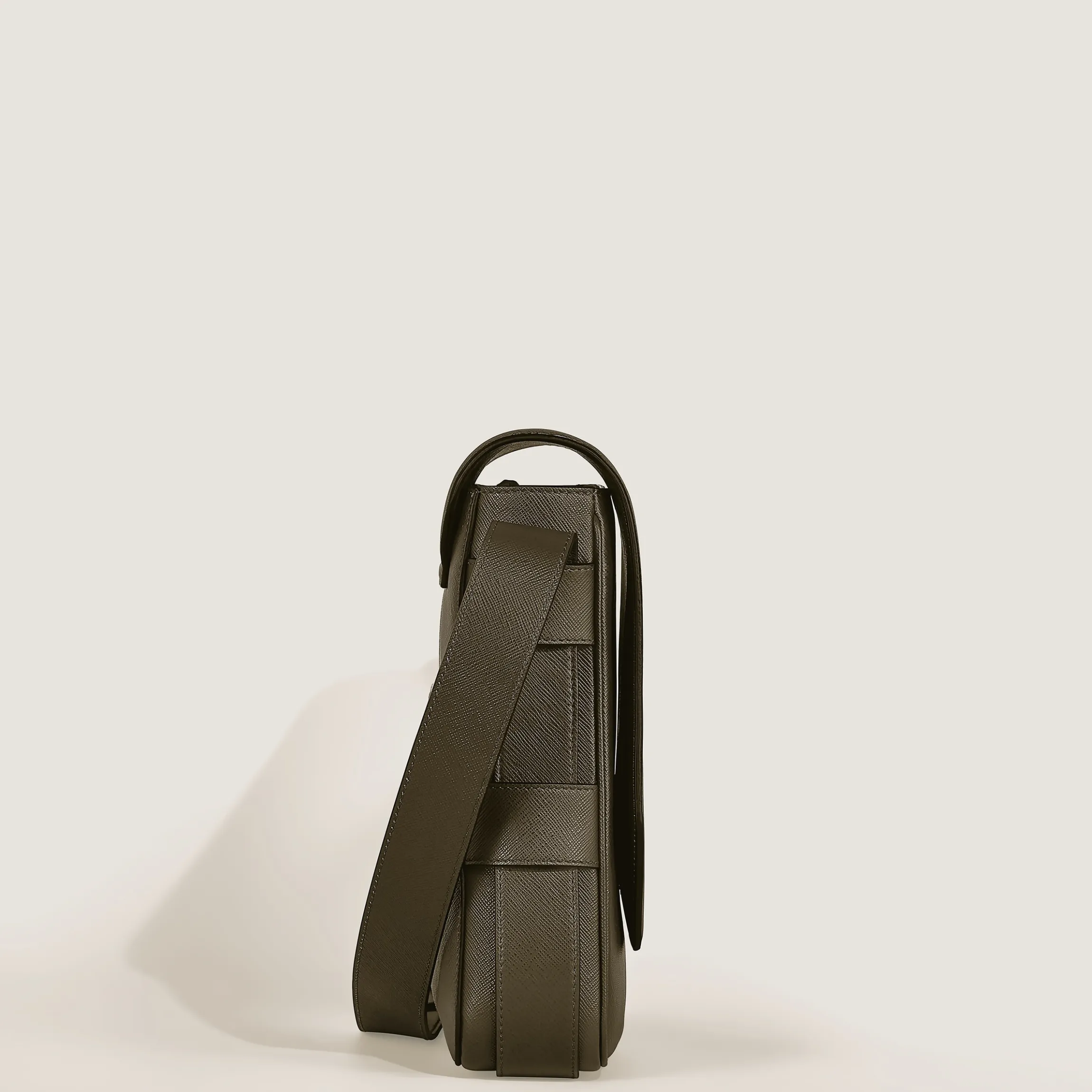 Belt Messenger Bag in Sartorial Leather