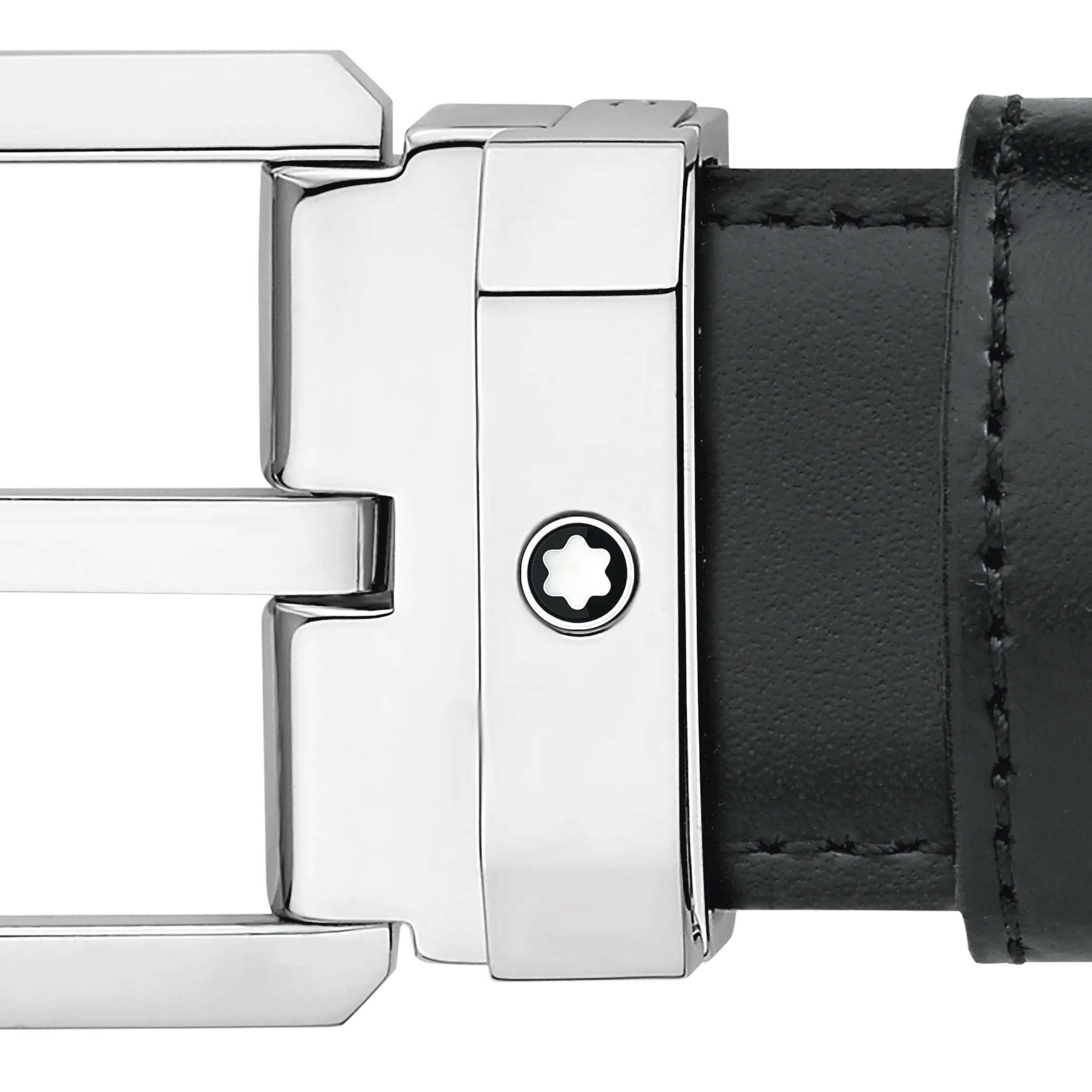 Black/brown 30 mm reversible leather belt