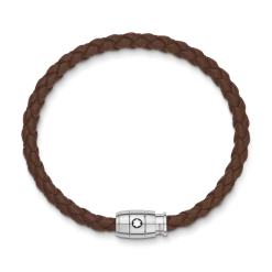 Bracelet Large, Soft Leather, Fauve Brown