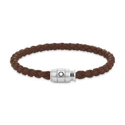 Bracelet Large, Soft Leather, Fauve Brown