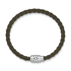 Bracelet Large, Soft Leather, Khaki