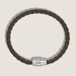 Bracelet Small, Soft Leather, Khaki