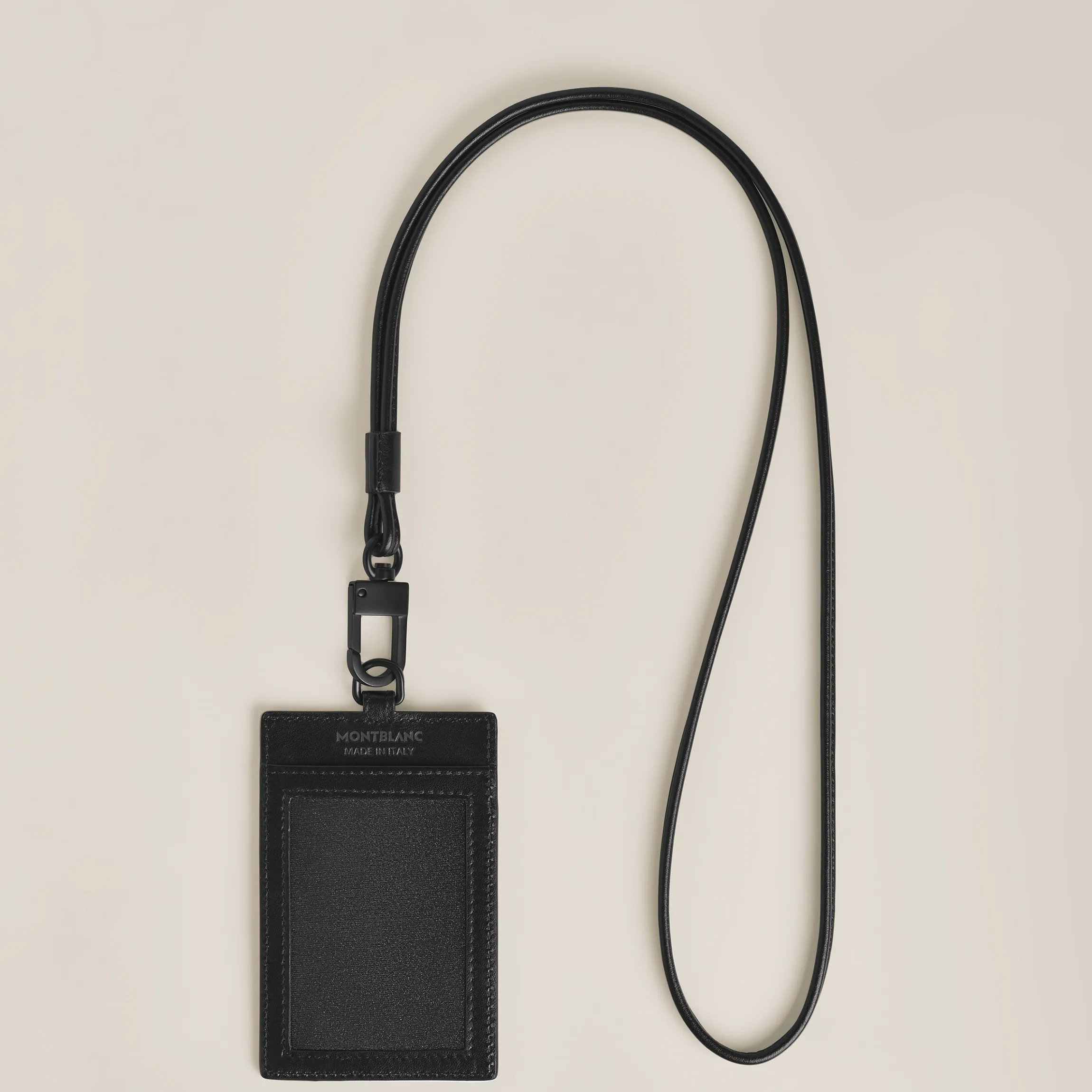 Card Holder with Strap in Extreme Leather