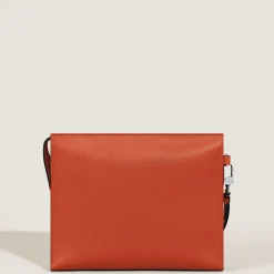 Clutch in Sartorial Leather