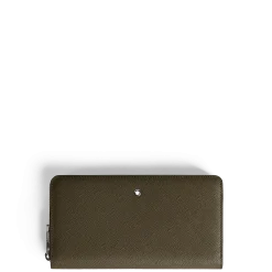 Continental Wallet 12cc with zip in Sartorial Leather