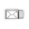 Envelope buckle 30mm