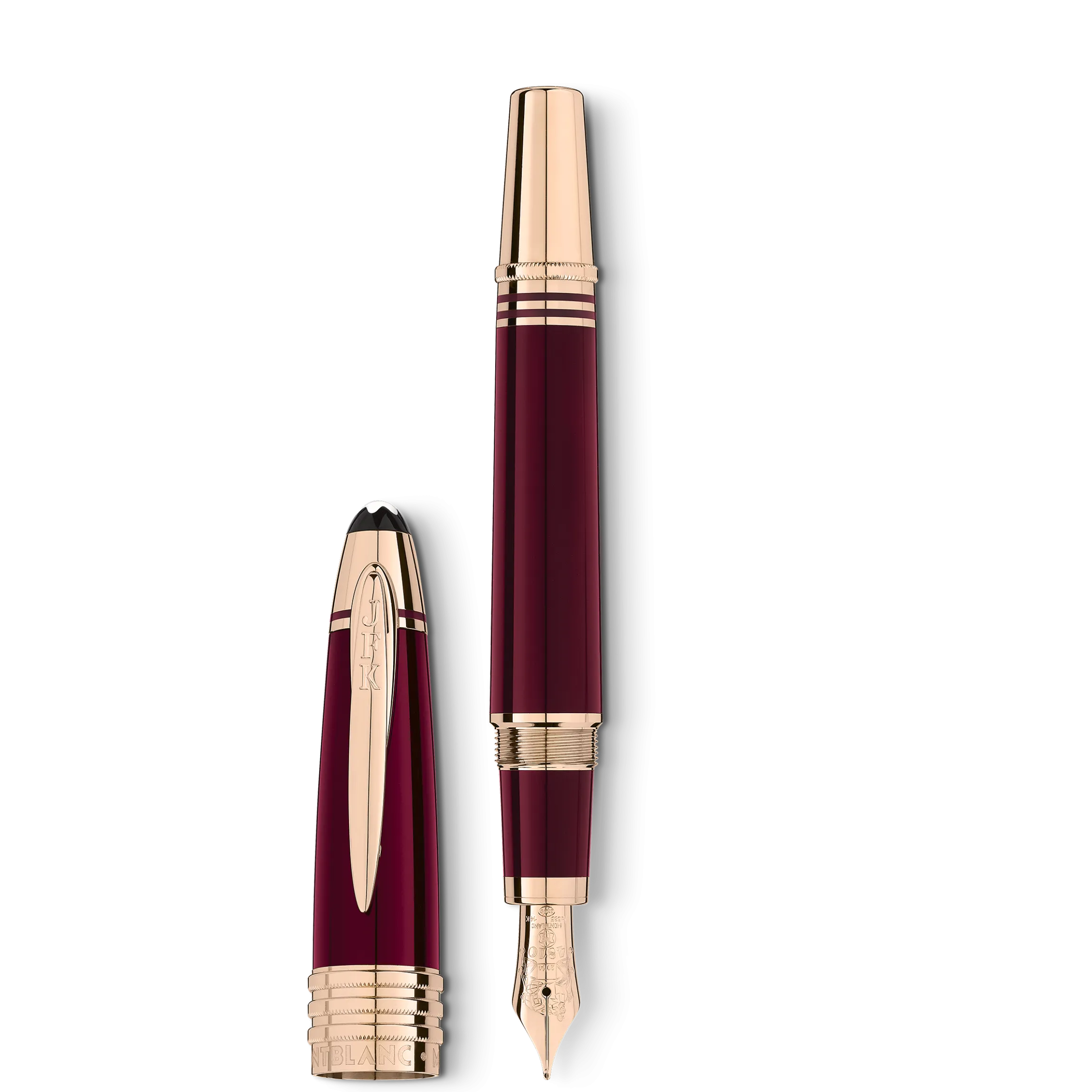 Great Characters John F. Kennedy Special Edition Burgundy Fountain Pen