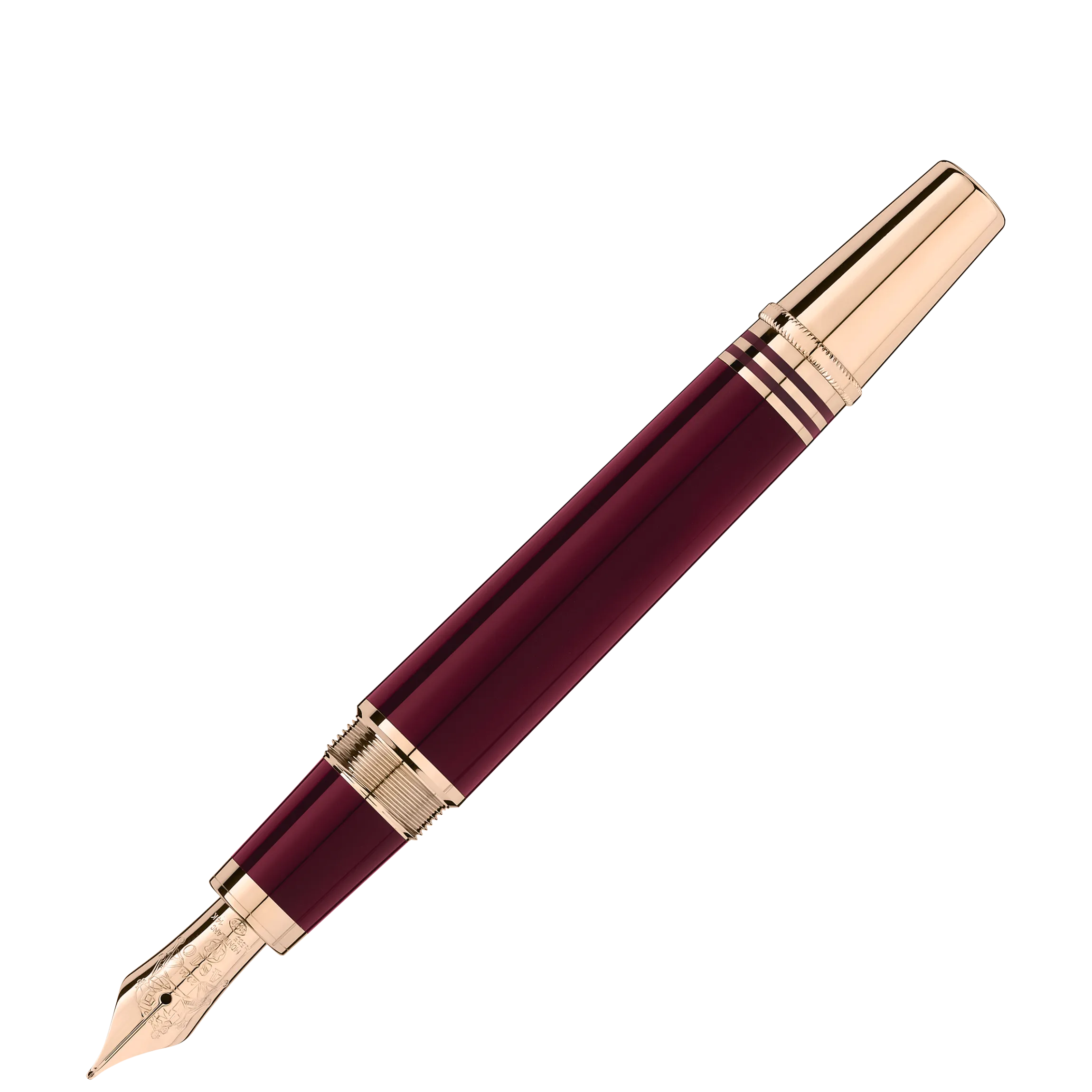 Great Characters John F. Kennedy Special Edition Burgundy Fountain Pen