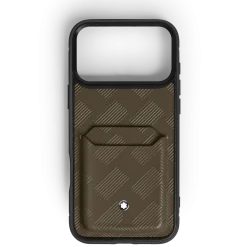 Hardshell Case for iPhone 17 Pro Max with 2cc in Extreme Leather