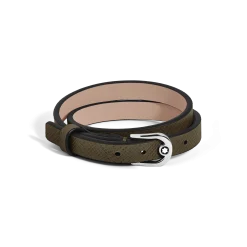 Horseshoe Buckle Adjustable Bracelet in Sartorial Leather
