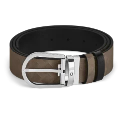 Horseshoe 35 mm Reversible Belt in Extreme Leather