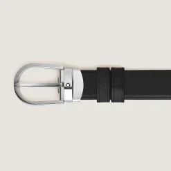 Horseshoe 30 mm Reversible Belt in Sartorial Leather