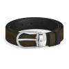 Horseshoe 30 mm Reversible Belt in Suede Leather