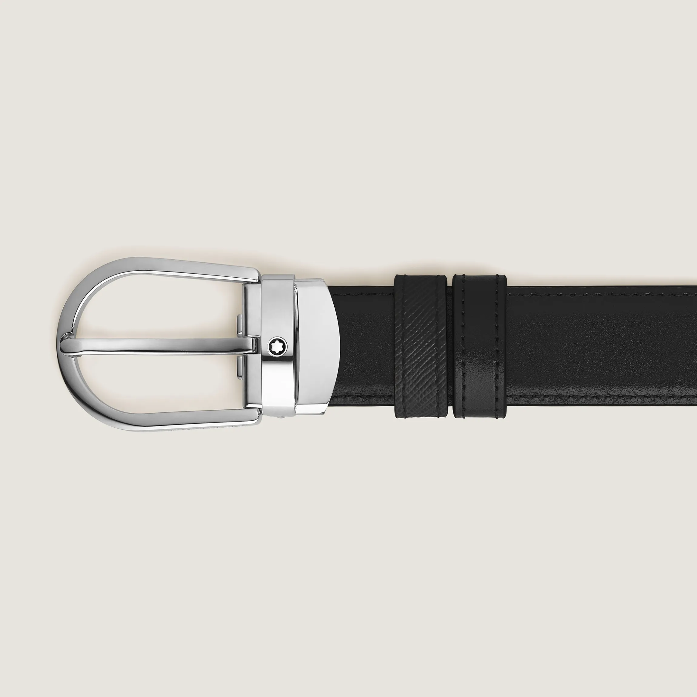 Horseshoe 30 mm Reversible Belt in Sartorial Leather