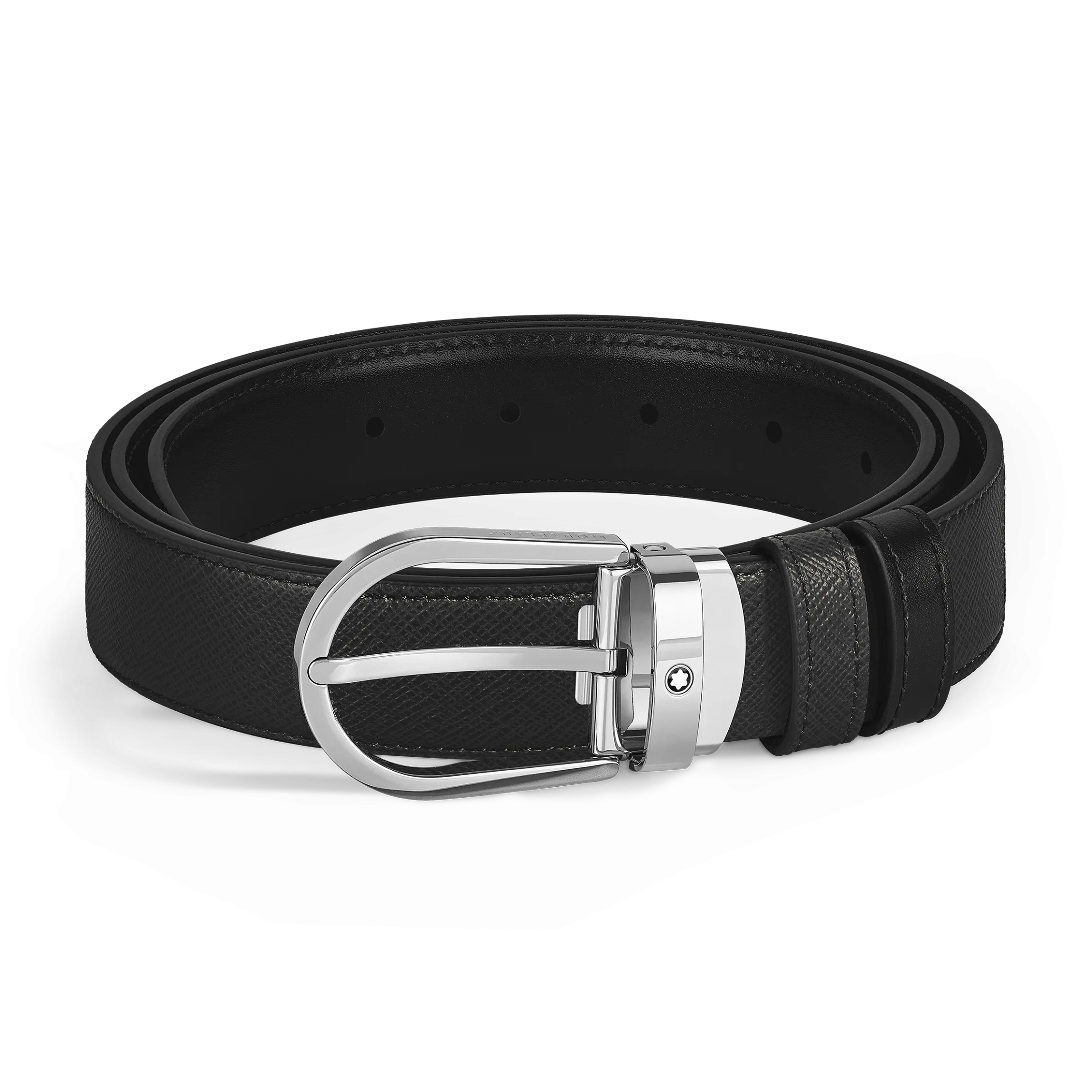 Horseshoe 30 mm Reversible Belt in Sartorial Leather