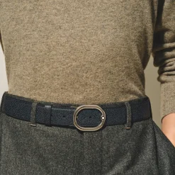 Horseshoe 30 mm Reversible Belt in Sartorial Leather