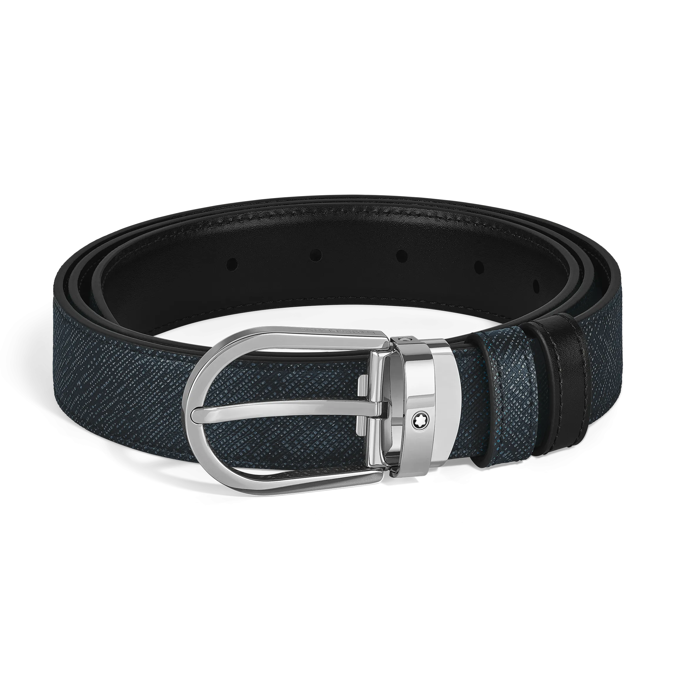 Horseshoe 30 mm Reversible Belt in Sartorial Leather