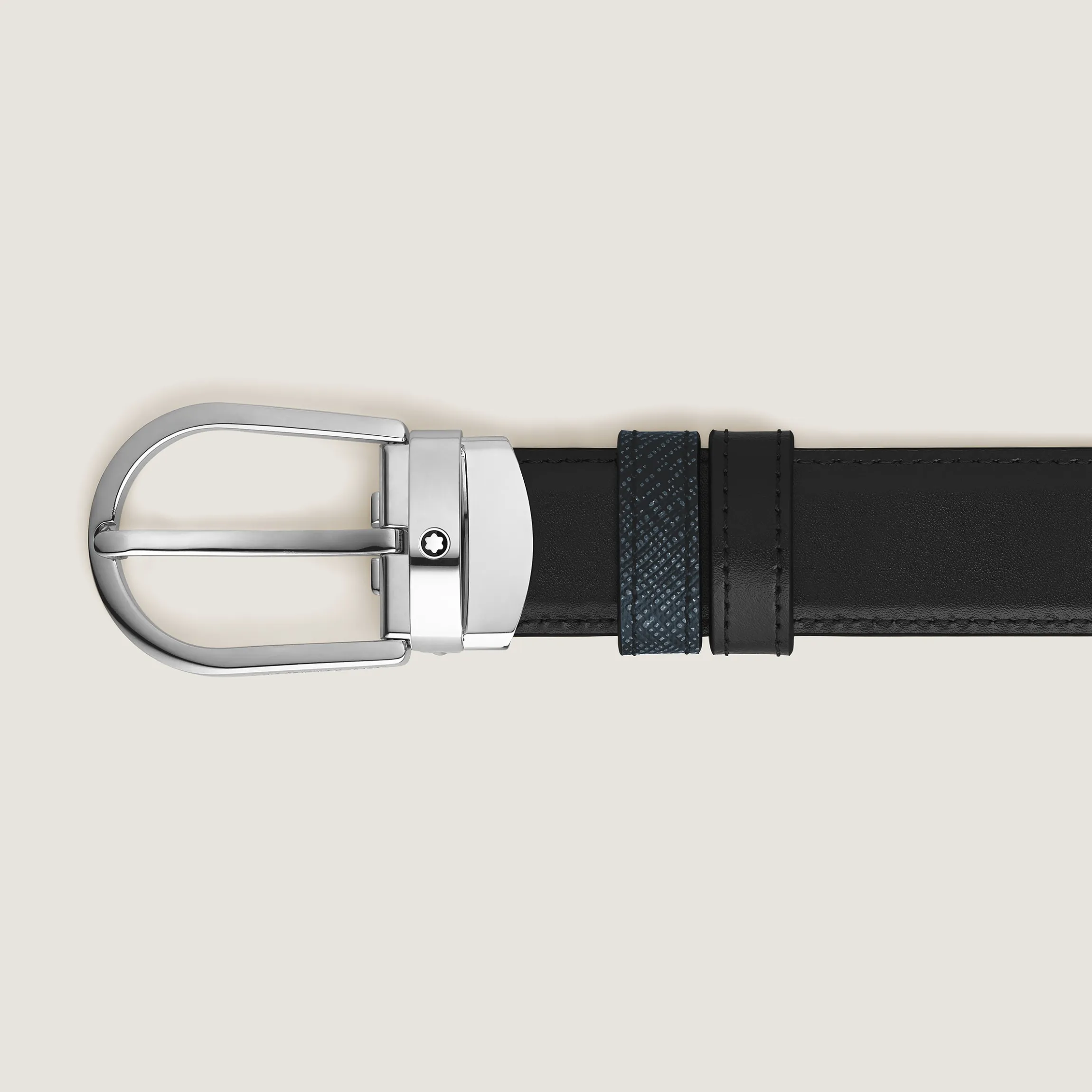 Horseshoe 30 mm Reversible Belt in Sartorial Leather