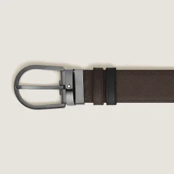 Horseshoe 35 mm Reversible Belt in Sartorial Leather