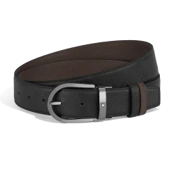 Horseshoe 35 mm Reversible Belt in Sartorial Leather