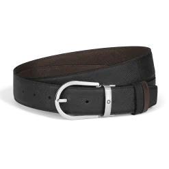 Horseshoe 35 mm Reversible Belt in Sartorial Leather