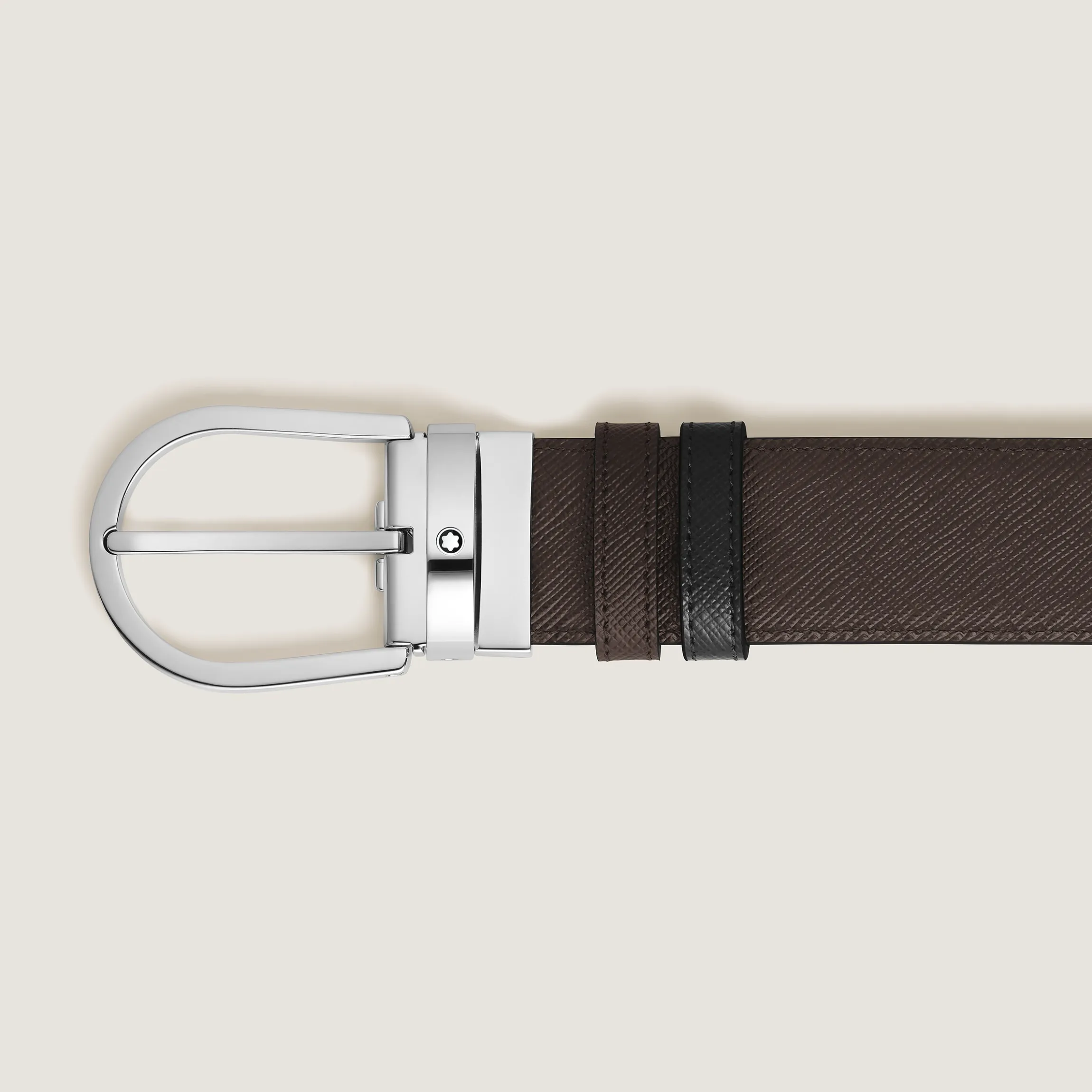 Horseshoe 35 mm Reversible Belt in Sartorial Leather