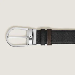 Horseshoe 35 mm Reversible Belt in Sartorial Leather
