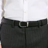 Horseshoe 30 mm Reversible Belt in Sartorial Leather