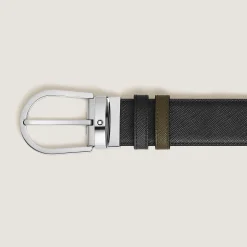 Horseshoe 35 mm Reversible Belt in Sartorial Leather