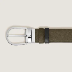 Horseshoe 35 mm Reversible Belt in Sartorial Leather