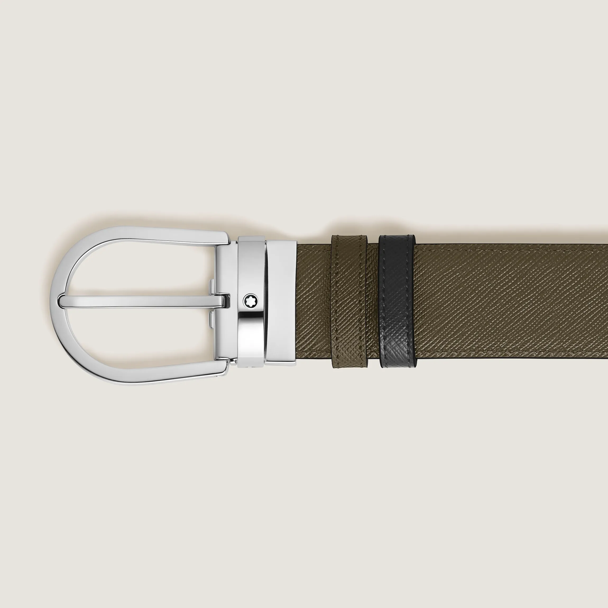 Horseshoe 35 mm Reversible Belt in Sartorial Leather