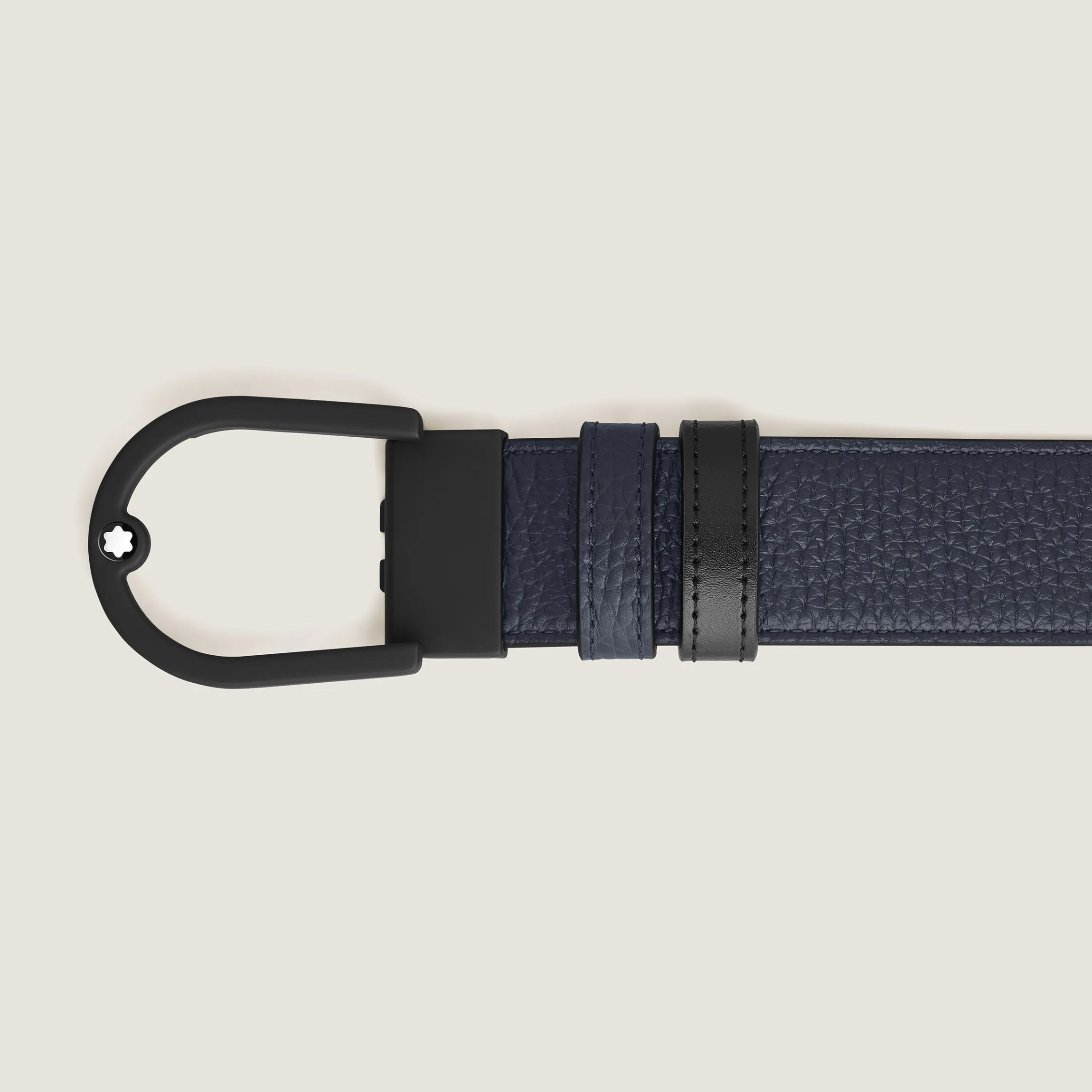 Horseshoe 35 mm Reversible Belt in Grain Leather