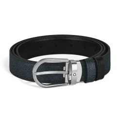Horseshoe 30 mm Reversible Belt in Sartorial Leather