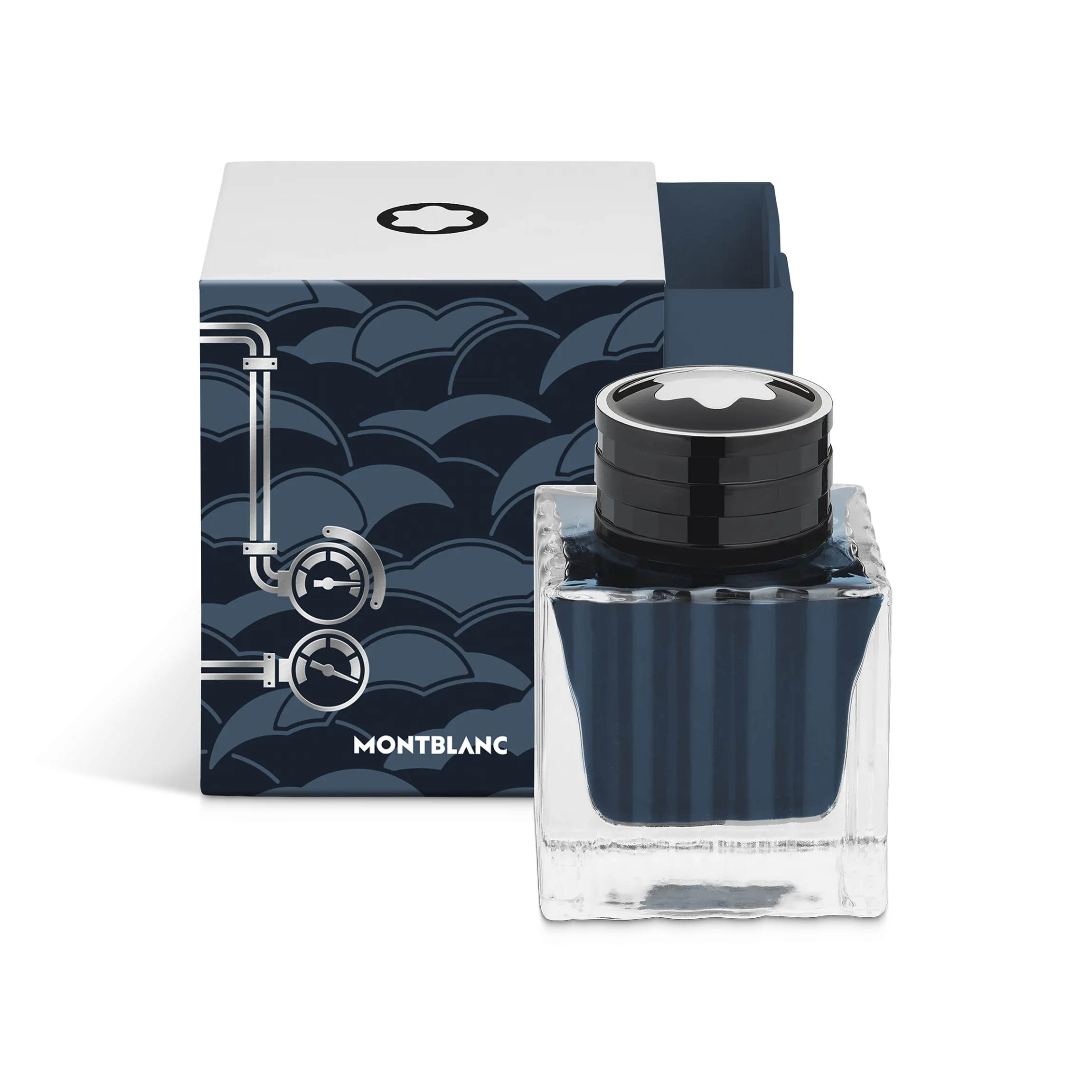 Ink Bottle, Meisterstück Around the World in 80 Days, Coal Blue - 50ml