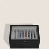 Large collector Box in wood and lacquer for 24 writing instruments