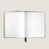 Large Notebook in Corteccia Sfumato Leather, Lined Pages