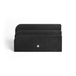 Letter Rack, Saffiano Leather, Black
