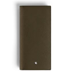 Long Wallet 14cc with Zip in Sartorial Leather