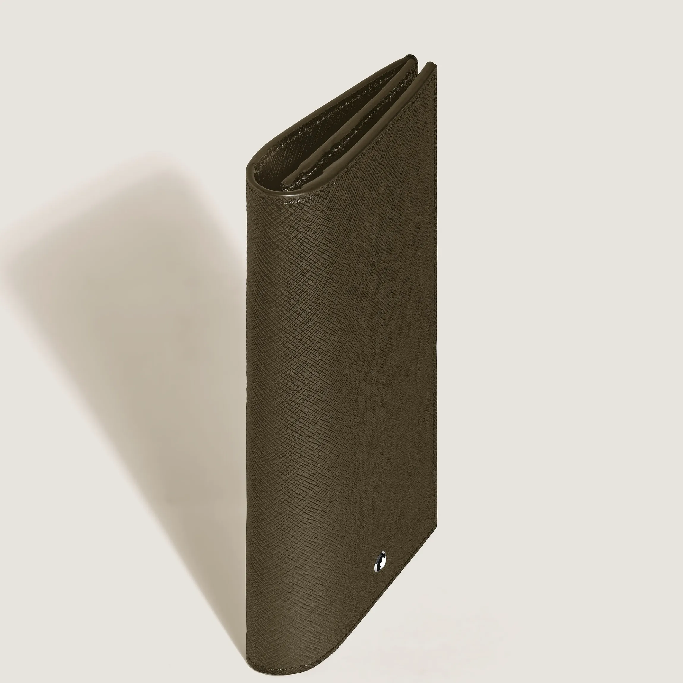 Long Wallet 14cc with Zip in Sartorial Leather