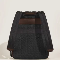 Medium Backpack with 3 Compartments in Sartorial Leather