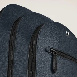 Medium Backpack with 3 Compartments in Sartorial Leather