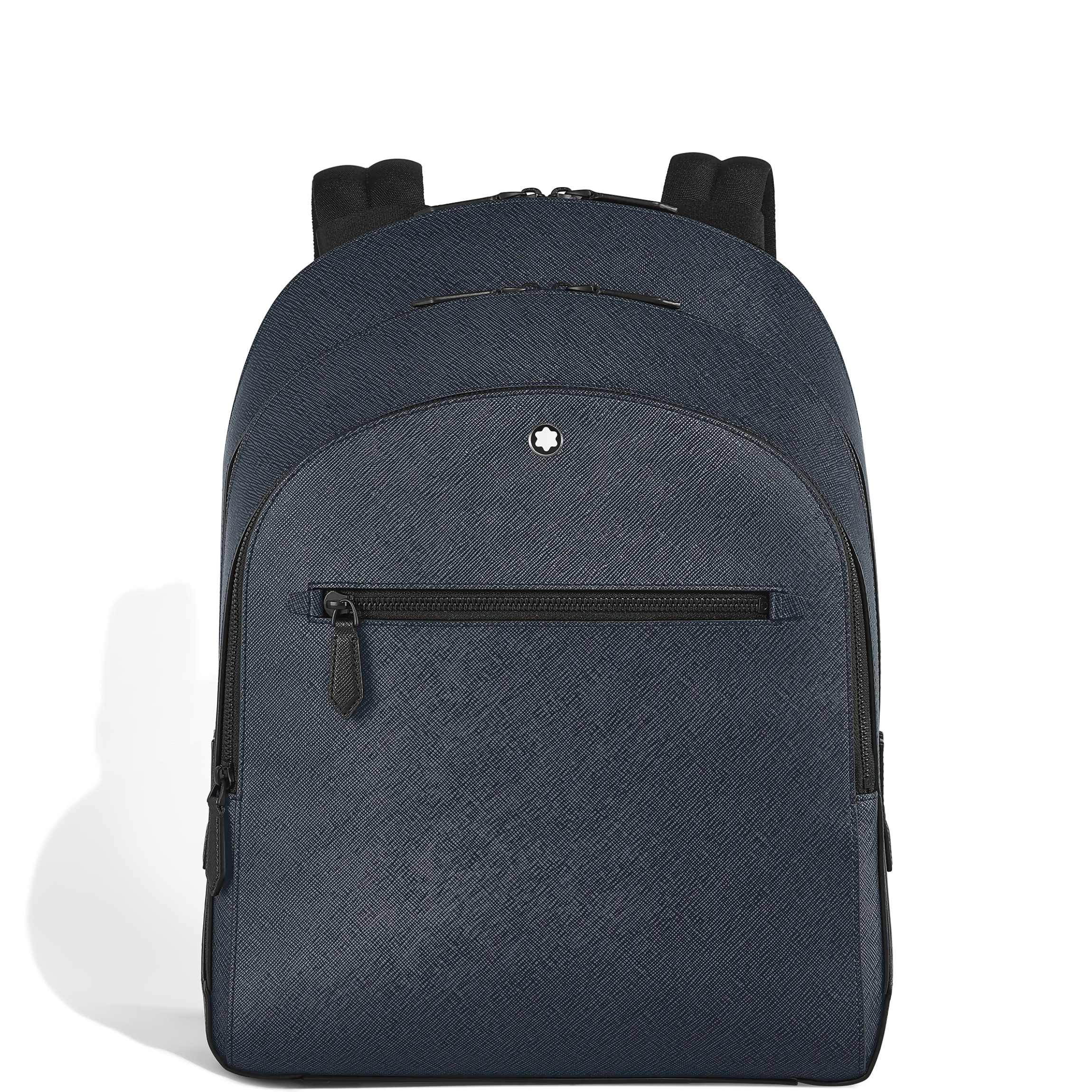 Medium Backpack with 3 Compartments in Sartorial Leather