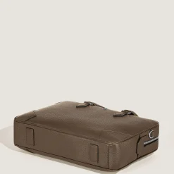Medium Briefcase in Grain Leather